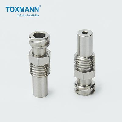 Части CNC SUS304 повернутые точностью практически для индустрии соединителя
