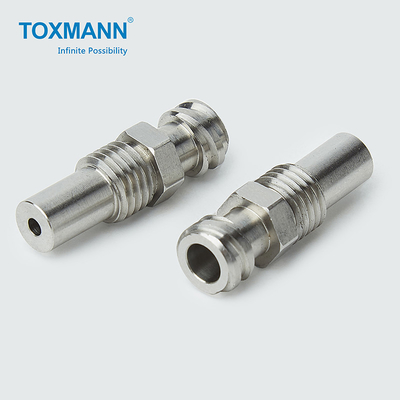 Части CNC SUS304 повернутые точностью практически для индустрии соединителя