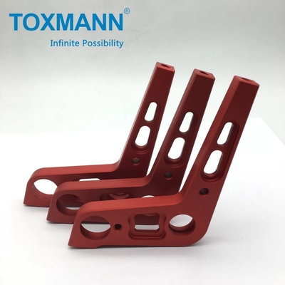 Переключатель колокольчика двойной подшипник короткий бросок CNC фрезерной части алюминия 6061-T6 анодированной высокой точности