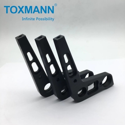 Переключатель колокольчика двойной подшипник короткий бросок CNC фрезерной части алюминия 6061-T6 анодированной высокой точности