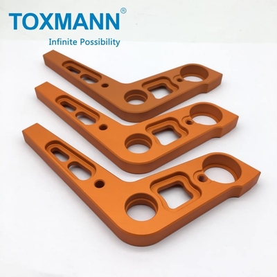 Переключатель колокольчика двойной подшипник короткий бросок CNC фрезерной части алюминия 6061-T6 анодированной высокой точности
